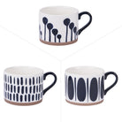 Tazas y Cuenco Mar y Nube - Taza Ancha