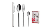 Set de 3 cuberterías de acero inoxidable Alida Comas