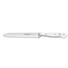 Bloque de 6 piezas Wüsthof Classic White con cuchillo de pan