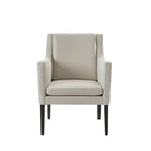 Sillón tapizado blanco Baoning