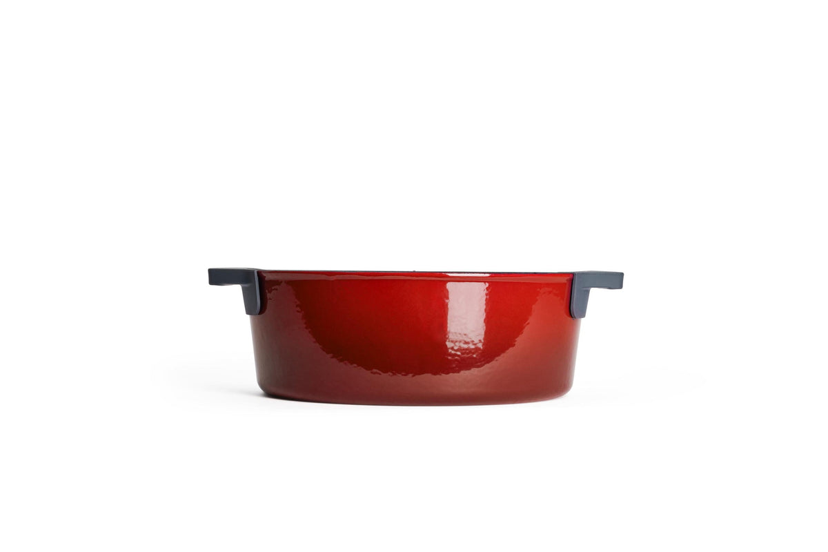 Rustidera de hierro fundido Woll Iron 34 x 26 cm rojo chili