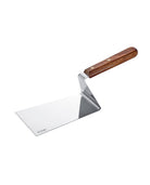 Paleta ancha para plancha Triangle de nogal 15 cm