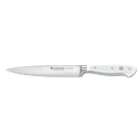 Bloque de 6 piezas Wüsthof Classic White con cuchillo de pan