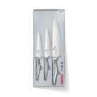 Set de 3 cuchillos Kai Seki Magoroku Shoso con cuchillo de chef