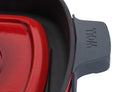 Sartén grill de hierro fundido Woll Iron 28 x 28 cm rojo chili