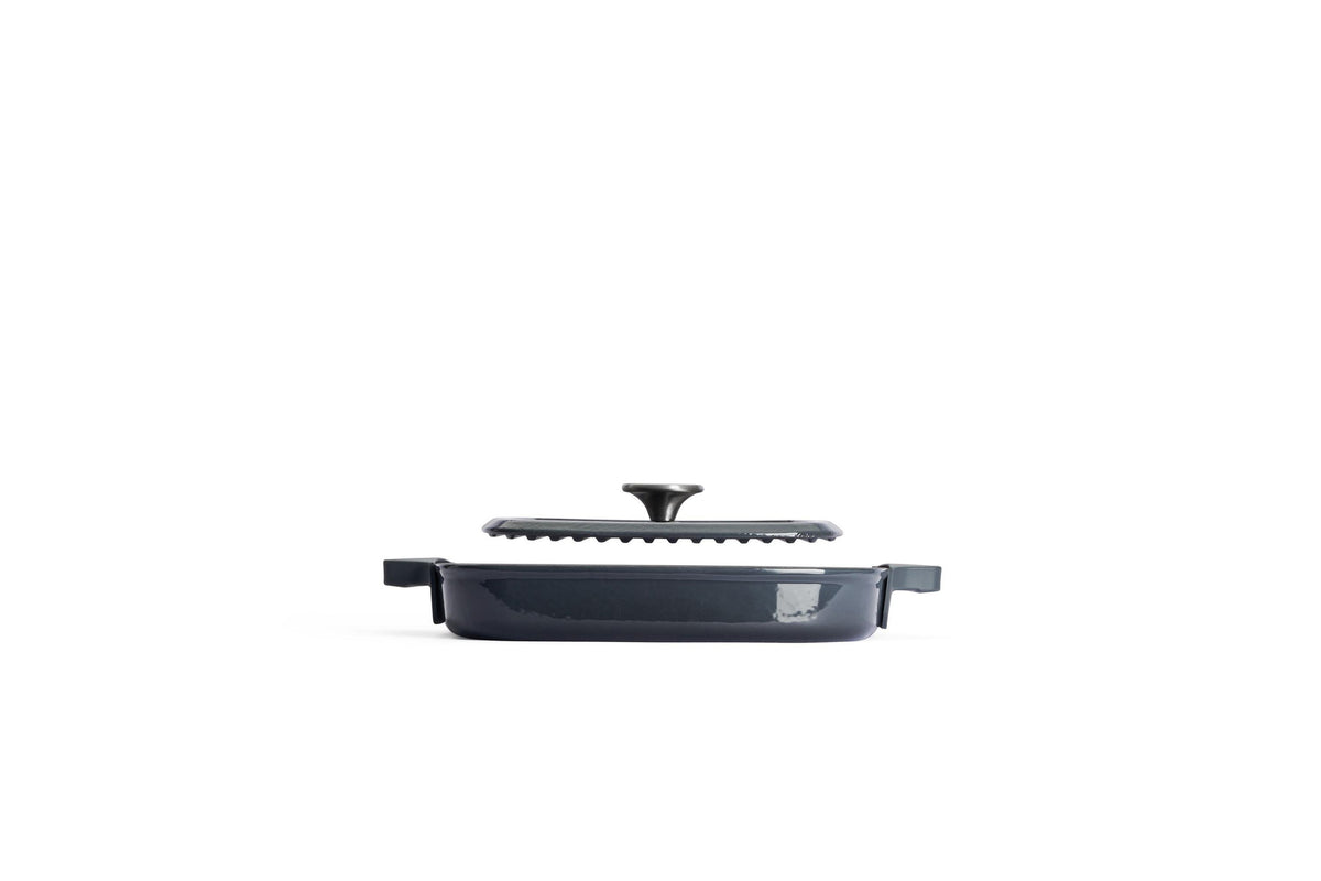 Sartén grill Woll Iron con prensa 28 x 28 cm