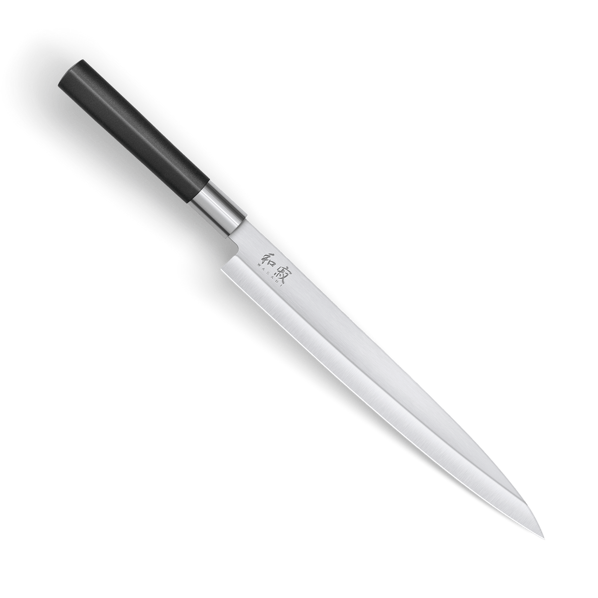 Cuchillo yanagiba Kai Wasabi Black 24 cm