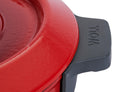 Cacerola de hierro fundido Woll Iron 28 cm rojo chili