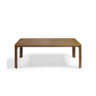 Mesa de comedor rectangular de roble con esquinas redondeadas Dieulefit