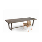 Mesa de comedor rectangular de teca para exterior Évora