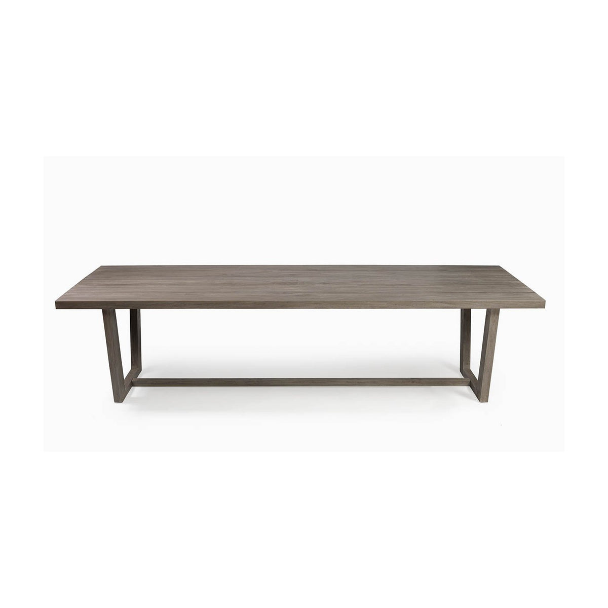 Mesa de comedor rectangular de teca para exterior Évora