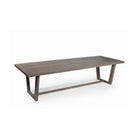 Mesa de comedor rectangular de teca para exterior Évora