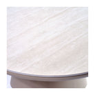 Mesa de comedor de exterior arena y porcelánico 150 Asilah