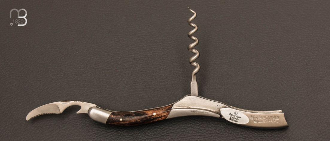 Sacacorchos sommelier Laguiole en Aubrac madera de vid