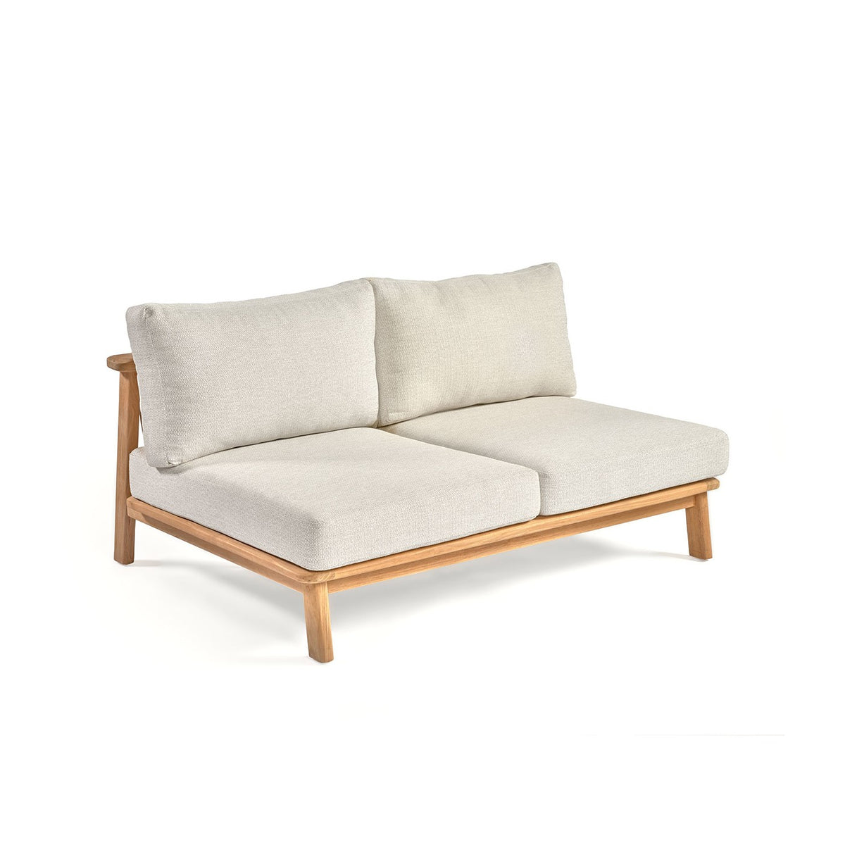Pieza doble para sofá modular de exterior Porto Vecchio
