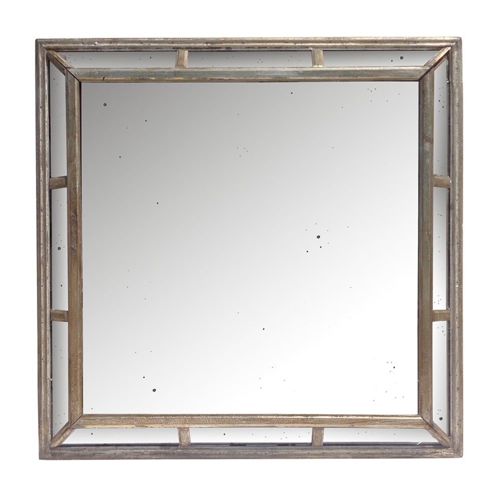 Espejo Dorado Envejecido 98 x 98 cm