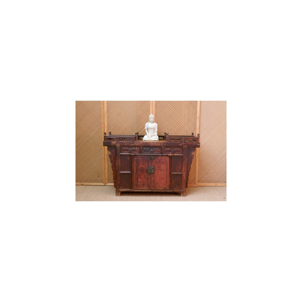 Aparador antiguo chino de madera Brač
