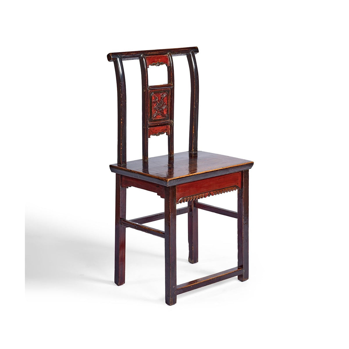 Silla antigua china de madera Vis