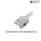 Cortatrufas dentado Iside de acero inoxidable