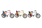 Bicicleta decorativa de metal Paseo