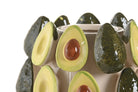 Jarrón de gres Aguacates