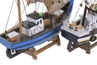 Barco pesquero decorativo de madera Bonito