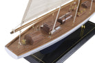 Velero decorativo de madera Regata