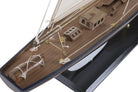 Velero decorativo de madera Regata