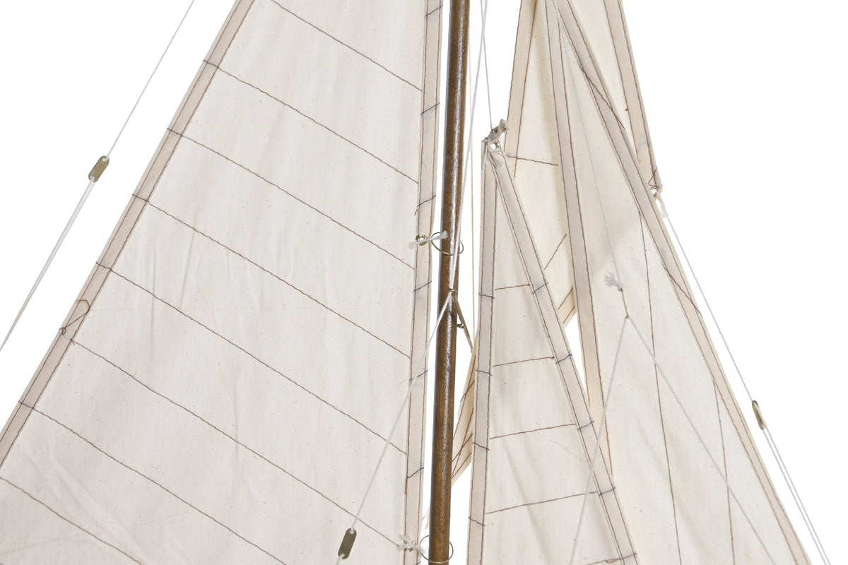 Velero decorativo de madera Regata
