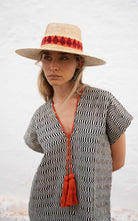 Sombrero Jalapa Haiti de Pino & Jacaranda, detalle 3