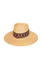 Sombrero Jalapa Negro Terracota de Pino & Jacaranda, vista frontal