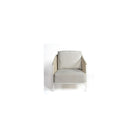 Sillón de exterior de aluminio y cuerda Chania