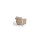 Sillón de exterior de aluminio y cuerda Chania