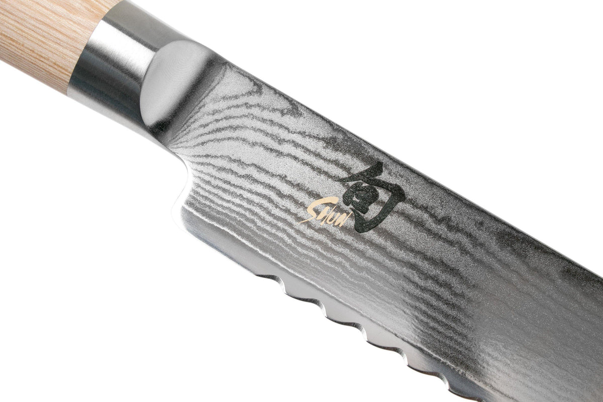 Cuchillo de pan Kai Shun Classic White 23 cm