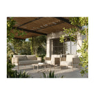 Sillón de teca envejecida para exterior La Mola