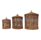 Set de 3 Cestos Portaropa con Tapa