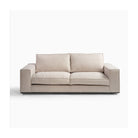 Sofá tapizado beige piedra de 240 cm Fira