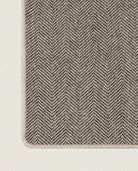 Alfombra redonda de lana Nordica Chevron