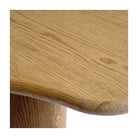 Mesa auxiliar irregular de madera natural 72,5 Crillon