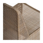 Sillón de ratán sintético lino para exterior Nafplio