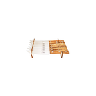 Set de 6 cuchillos chuleteros Maglionero Iside Olivo 12 cm en caja de madera