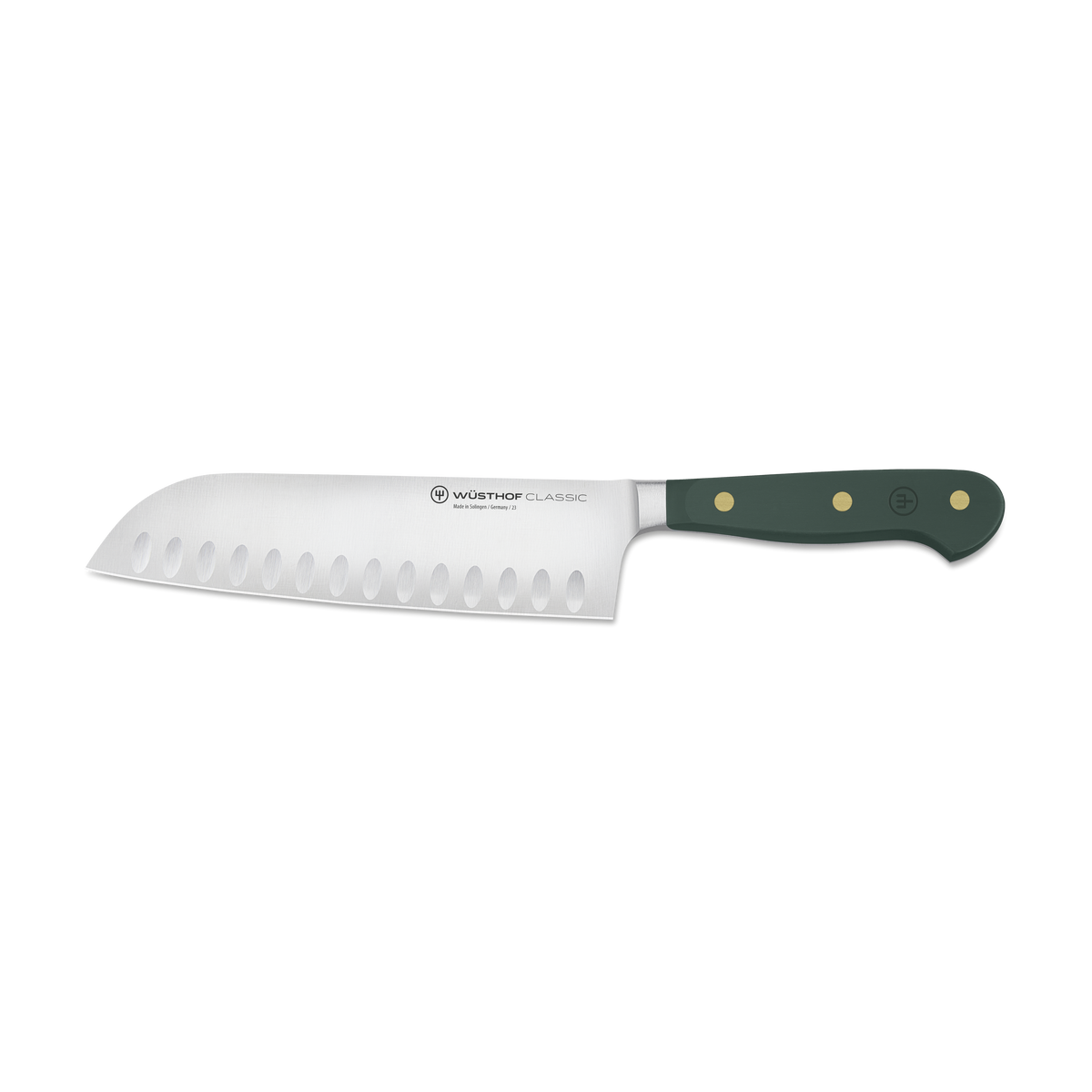 Santoku alveolado Wüsthof Classic Colour 17 cm