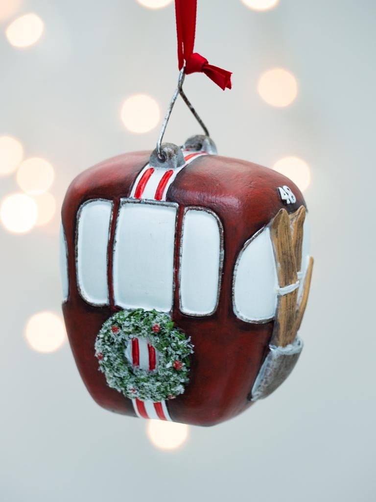 Adorno Telesférico - #pino_y_jacaranda#