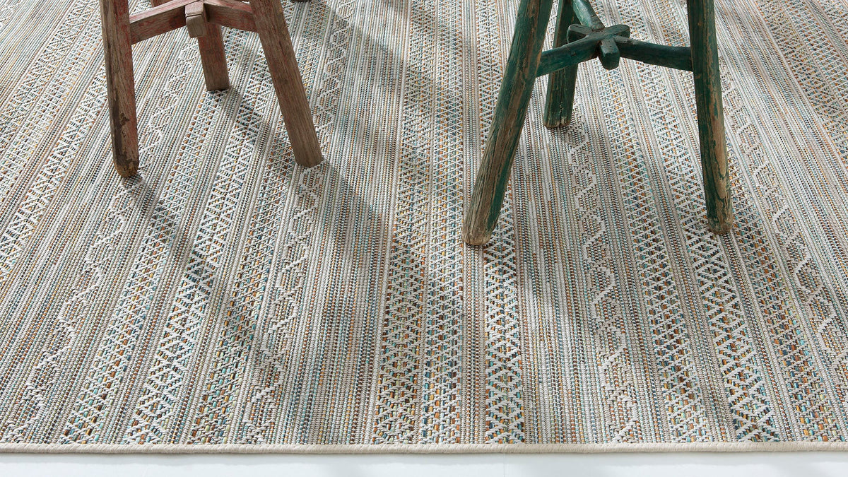 Alfombra rectangular de interior y exterior Alaire