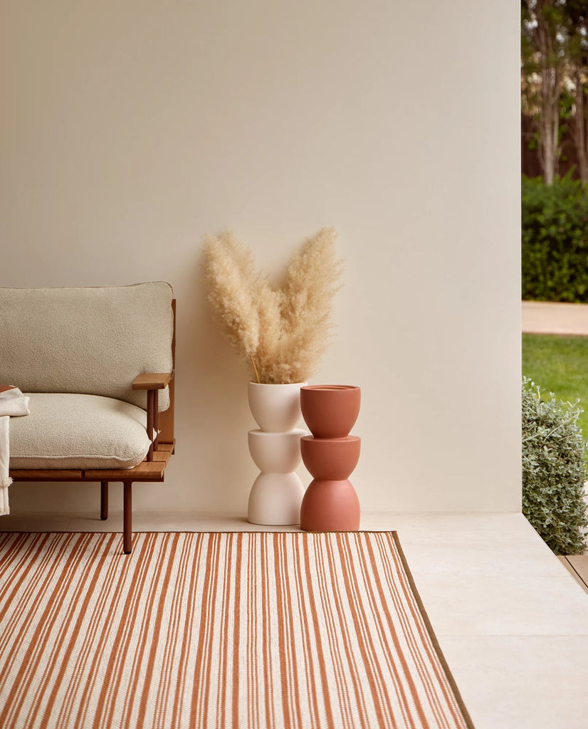 Alfombra de Interior y Exterior Aral Circular - pino_y_jacaranda