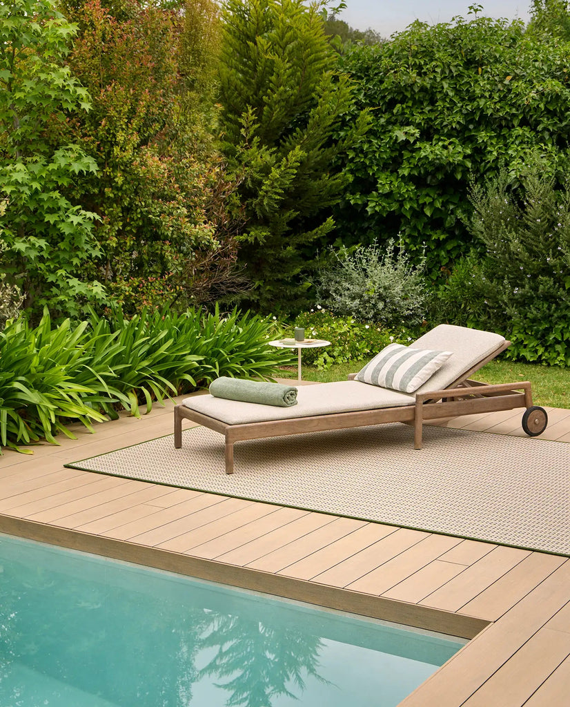 Alfombra de Interior y Exterior Aral Circular - pino_y_jacaranda