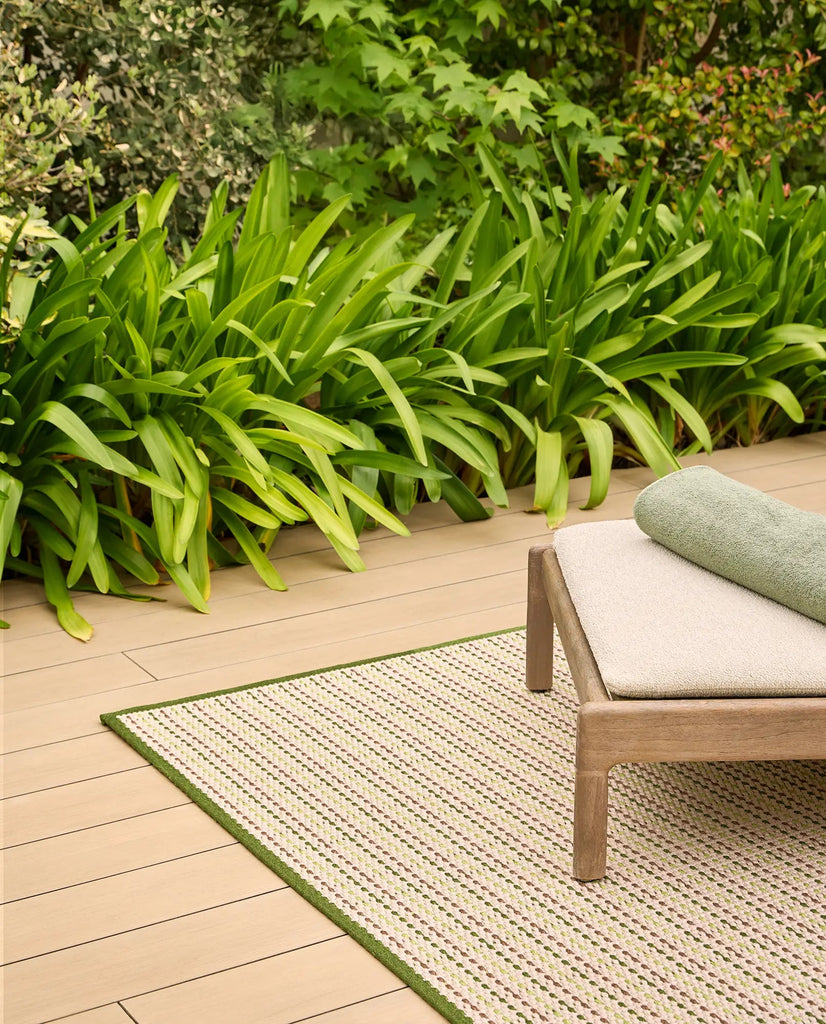 Alfombra de Interior y Exterior Aral Circular - pino_y_jacaranda