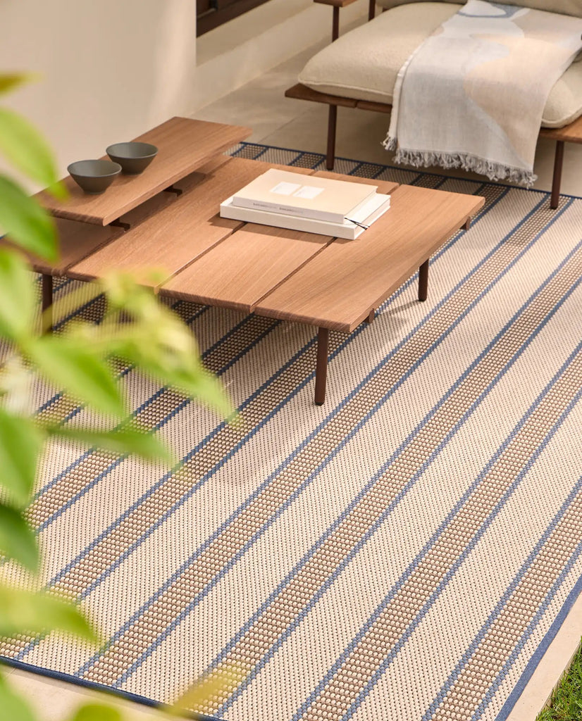 Alfombra de Interior y Exterior Aral Circular - pino_y_jacaranda