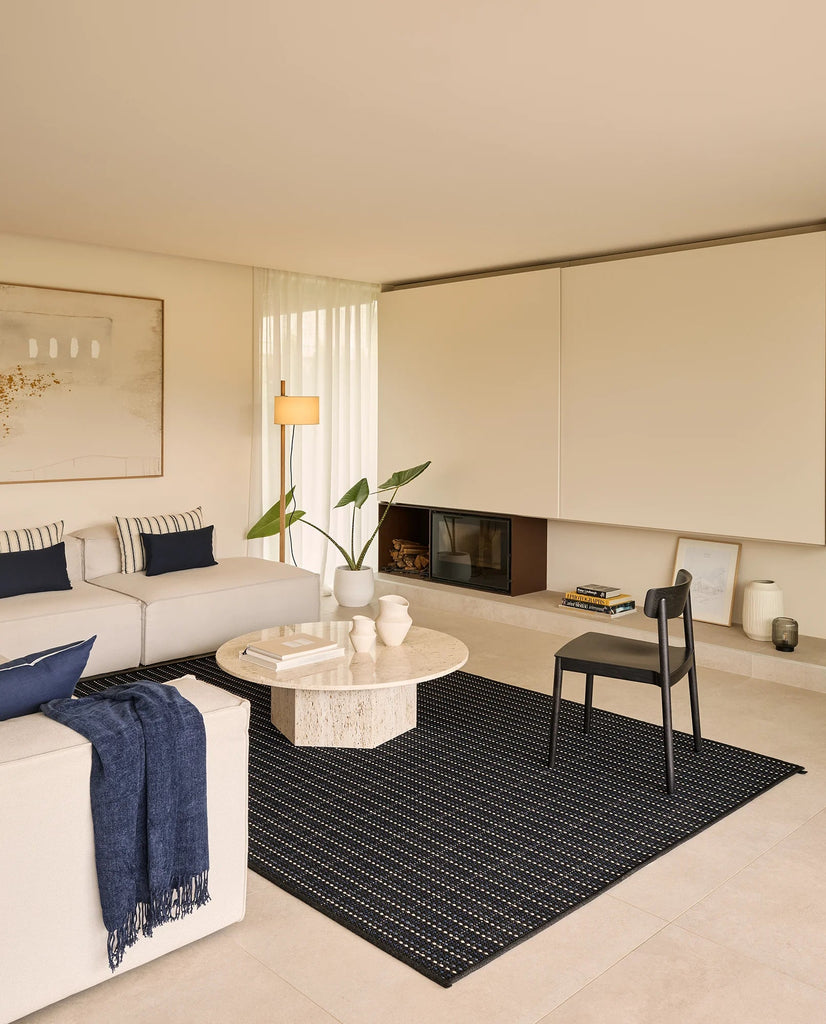 Alfombra de Interior y Exterior Aral Circular - pino_y_jacaranda