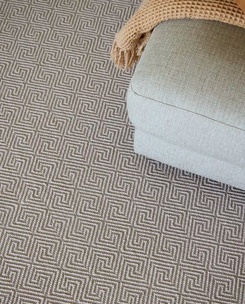 Alfombra de Interior y Exterior Gala Key Circular - pino_y_jacaranda